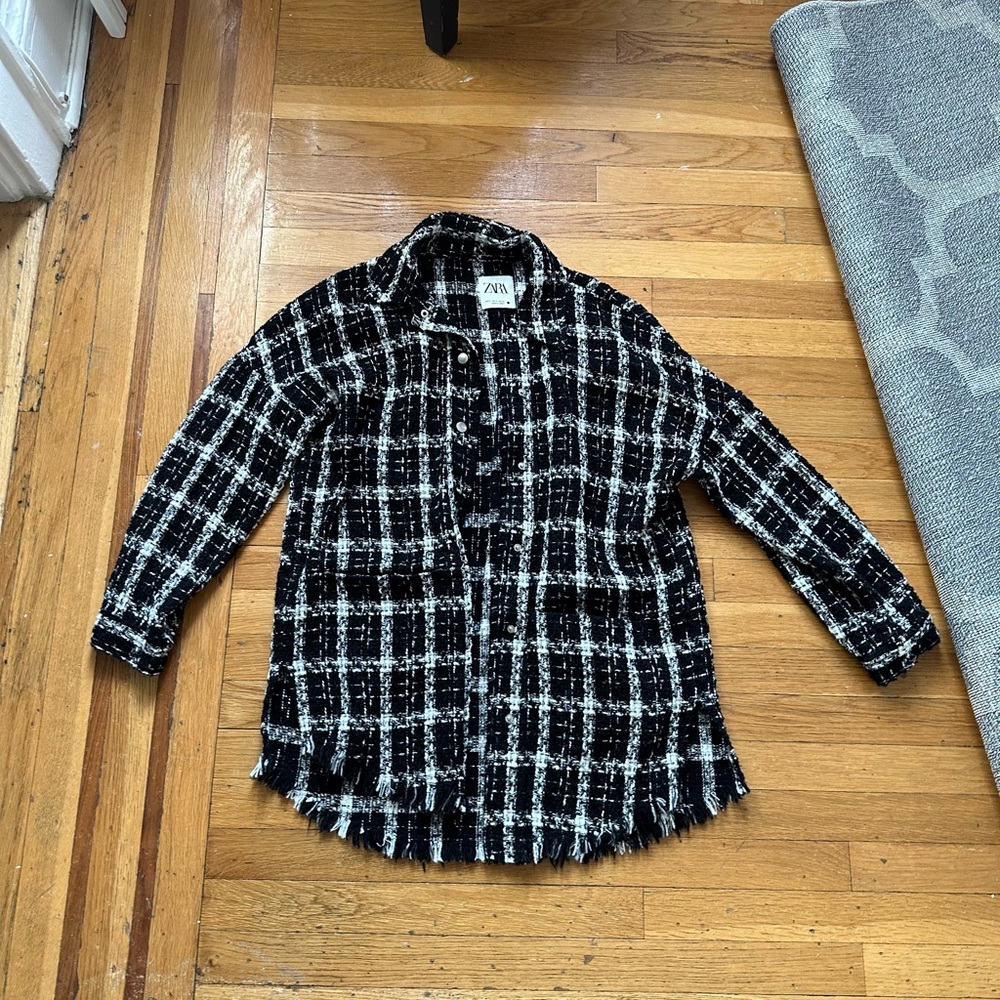 Zara Tweed Shacket